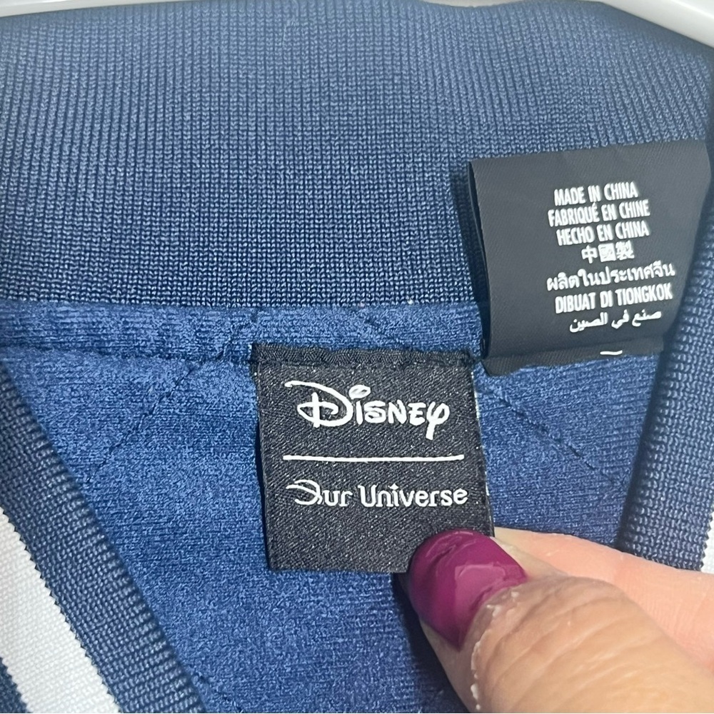 Our Universe Disney Varsity Jacket Adult Small Blue Mickey The One And Only - Picture 4 of 16